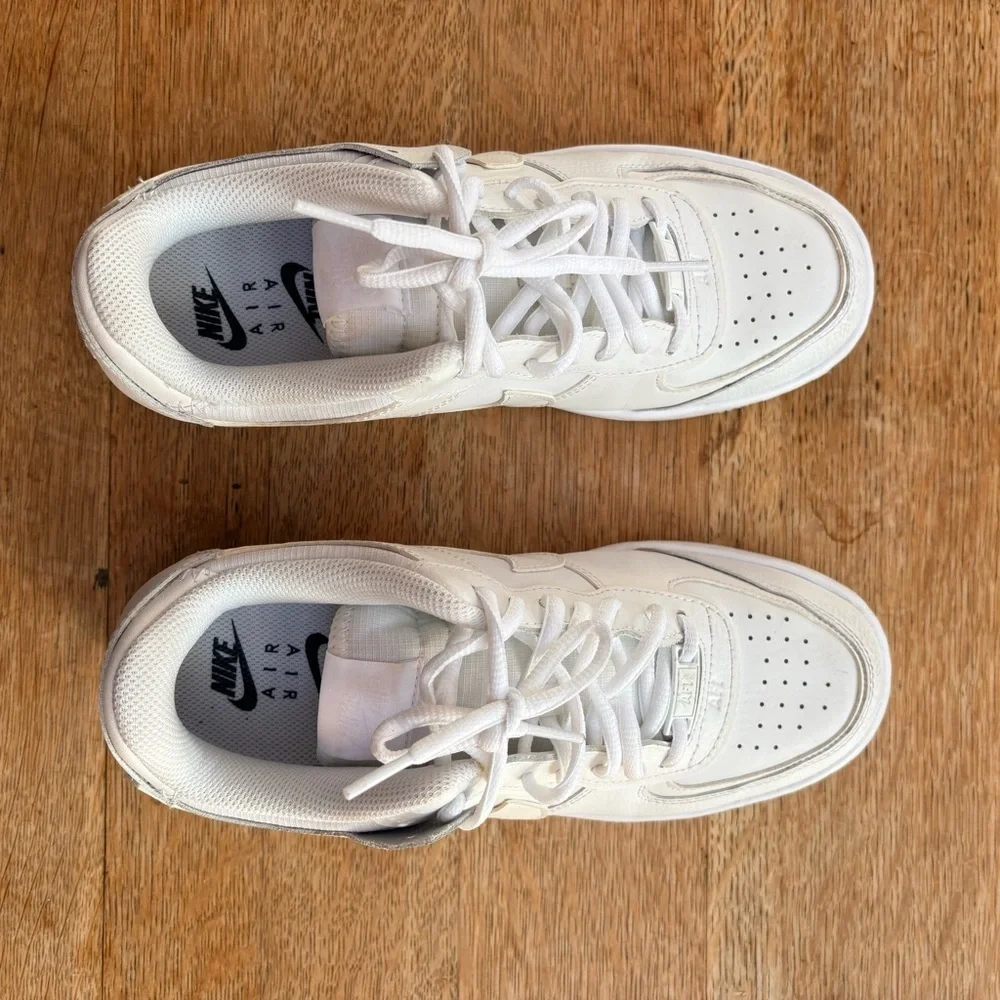 Nike Airforce 1 Triple White Shadow Sneakers